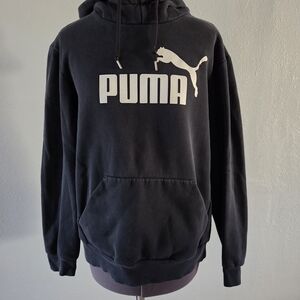 PUMA Classic Black Hoodie for Men